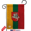 Lithuania Burlap Garden Flags Pack Regional Nationality Nation International World