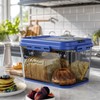Olimingse Bread Box For Kitchen Countertop, Airtight Bread Storage Container,