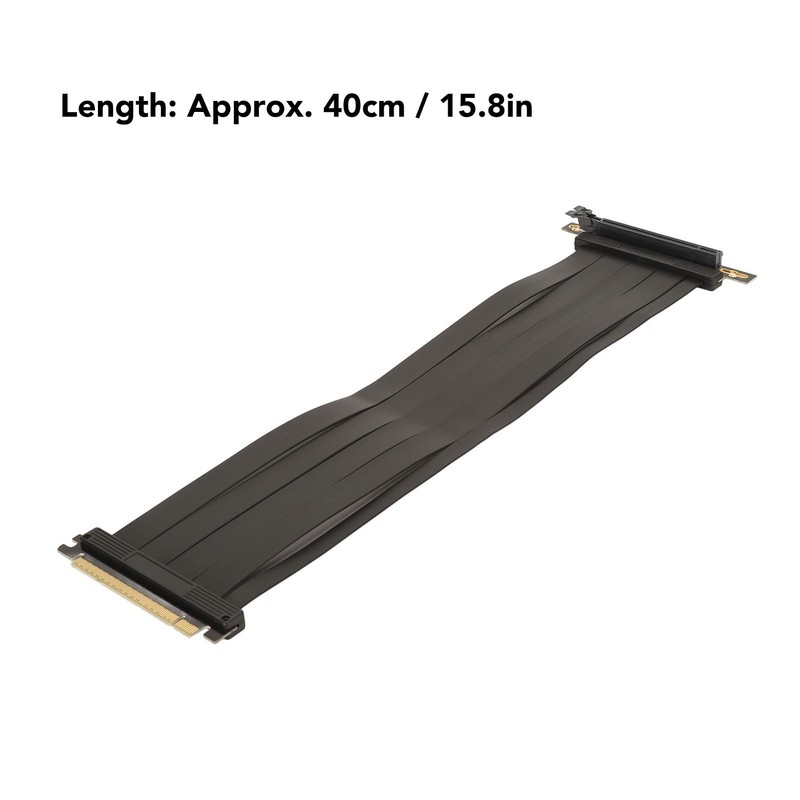 PCI-E 4.0 Riser Cable Compatible with RTX3090 RTX3080ti RTX3070ti, PCIe