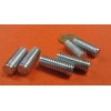 Unbranded Zinc Plated Steel Threaded Studs, RH, 3/8"-16 x 1.00"