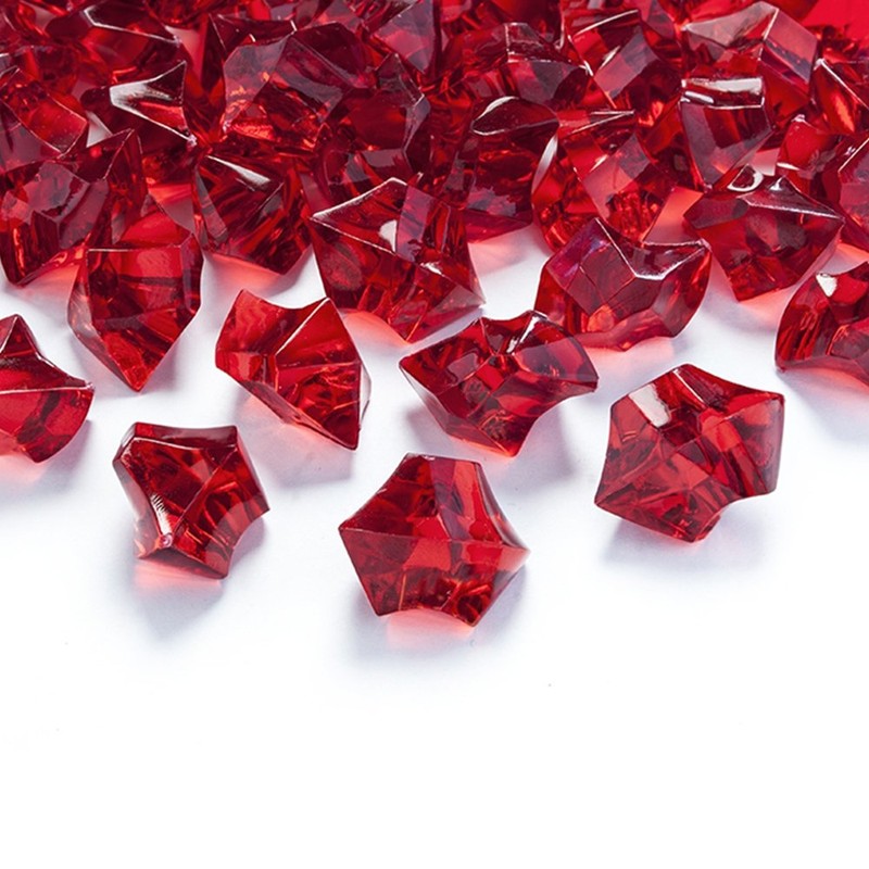 50 x ACRYLIC ICE CHUNKS - WEDDING TABLE SCATTER -