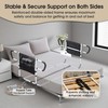 goodleben Double Bed Rail for Elderly Adults Safety, Adjustable Bed
