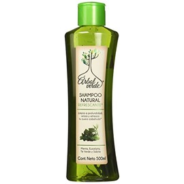Arbol Verde Shampoo Natural Refrescante con Menta, Eucalipto, Té Verde y Sábila. 500 ml