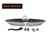 HONGFULY Tailgate Emblem Rear Fit for Ford F150 F250 F350