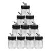 OPHIR Box of 10 Glass 22CC Single-Action Airbrush Bottles for