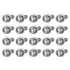 sourcing map M3 x 10mm 304 Stainless Steel Phillips Pan
