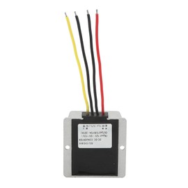 DC to DC Step Up Module, Aluminum Shell Boost Voltage Converter 12V 9‑13V to 13.8V 15A, IP67 Waterproof, High Efficiency, Overload Protection, Aluminum Housing, Resin, Vehicles,