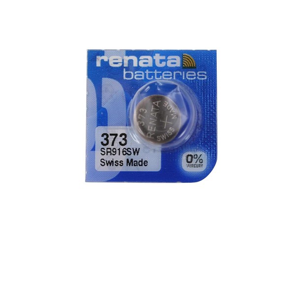 Renata Batteries 373 Silver Oxide Watch Battery (5 Pack)