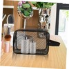 IWOWHERO Travel Toiletry Bag with Mesh Compact Shower Bag for