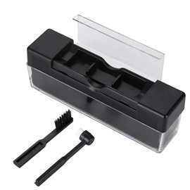 Limpiador de Discos de Vinilo, Cepillo de Limpieza Antiestático para Discos de Vinilo, No Tóxico, Elimina el Polvo, la Suciedad Y los Escombros sin Dejar Marcas de Agua, para Tocadiscos de Vinilo