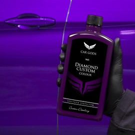 Car Gods Iris Custom Color Purple 3-in-1 Polish Wax Color Restorer & Scratch Remover, 16 Colors Available, 17 Fl Oz