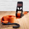 BLACK+DECKER BD1005 Black/Orange 1" x 10' Ratchet Tie Down Straps