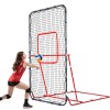 Volleyball Rebounder Net, 7X4 Ft Volleyball Practice Net with 4