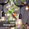 SUNTHIN Outdoor String Lights, 48FT Commercial Grade String Light with
