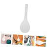 FUNOMOCYA Rice Spoon Paddle Non-Stick Ceramic Spoon Easy Clean Maintain