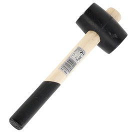 Kraftmann 1860 Rubber Hammer, Beige/Black, 55 mm/250 g