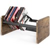 5Rcom Record Player Stand with Vinyl Storage Shelf, Wooden Record
