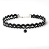 BetterJonny 43pcs Classic Stretch Colorful Choker Necklace Black Velvet Gothic