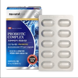 Lactic Acid Bacteria Mixed Lactobacillus Synbiotics 60 Capsules / 백억유산균 혼합유산균 신바이오틱스 60캡슐