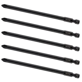 5 x Rennie Tools 127mm Long PH2 Compatible with Fein ASCT14M SCT5-40M Autofeed Collated Drywall Screwdriver Gun Bit Heavy Duty Phillips No.2