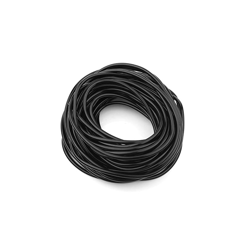 Watering Tubing Tube Black Plastic Hose Micro Drip Pipe for