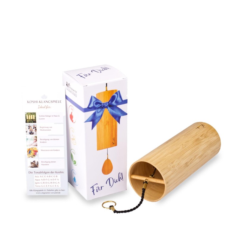 Koshi Wind Chime Made of Bamboo Veneer Ignis | Fire