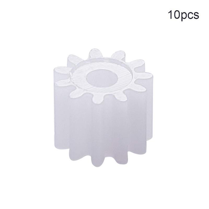 Othmro Plastic Gears, 11 Teeth Motor Gears Model 112A, Plastic