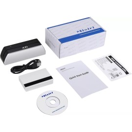 Misiri X6 Smallest USB 3 Tracks Mag Swipe Card Reader Writer Encoder