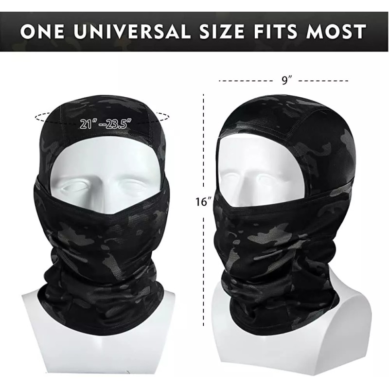 Unbranded Balaclava Ski Mask Neck Gaiter Windproof Sun UV Protection