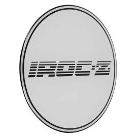 OER 1985-90 Camaro IROC-Z Wheel Center Cap Emblem - R15 - 2-15/16" Silver Background