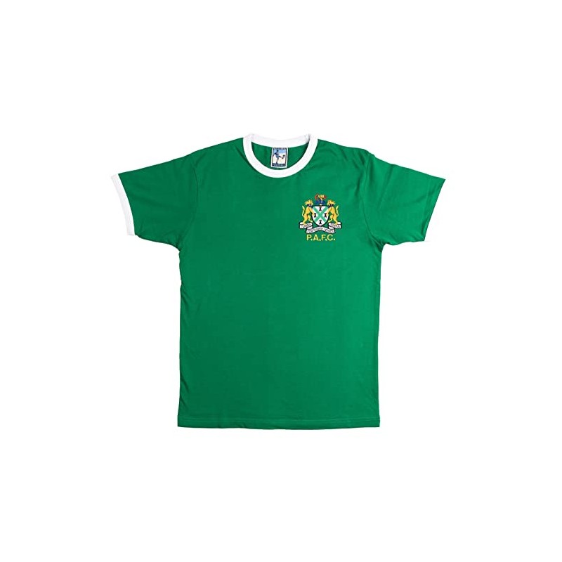 Plymouth 1950s Retro Football T Shirt Embroidered Logo (S)