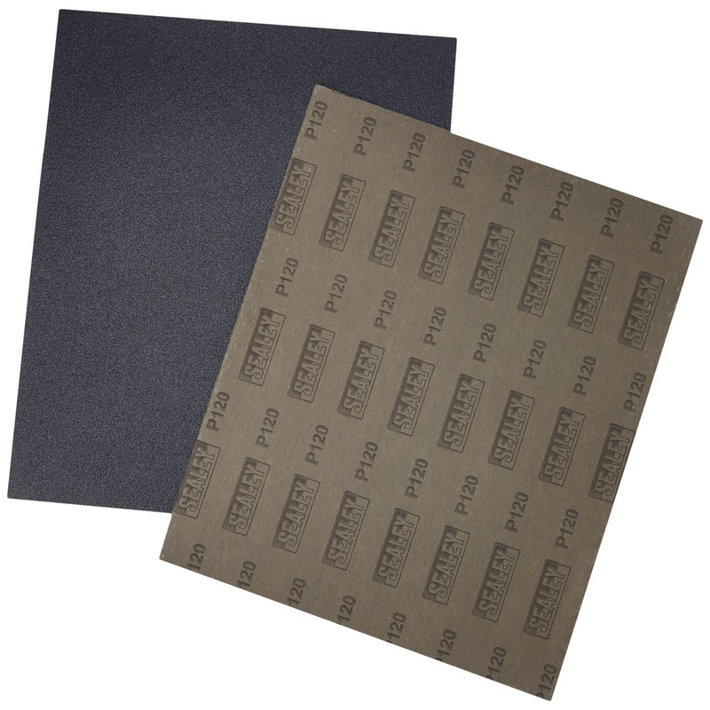 Sealey WD2328120 Wet & Dry Paper 230 x 280mm 120Grit