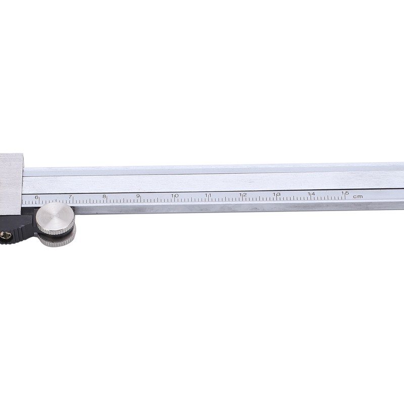 0150mm Dial Caliper Steel ShockProof Adjustable Vernier Caliper with Depth