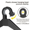 Orimade Adjustable Anti-Slip Hanging Shower Caddy Over Shower Head,Rustproof Bathroom