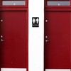 T&R Restroom Signs for Business - 4 Pack - 9