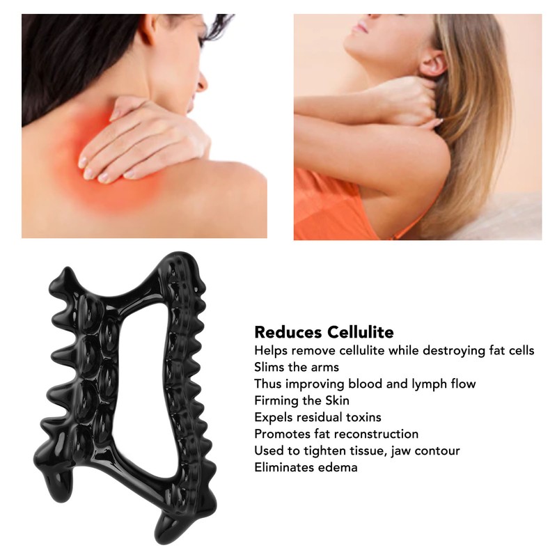 Gua Sha Tool Ceramic Soreness Relief Lymphatic Drainage Face Body