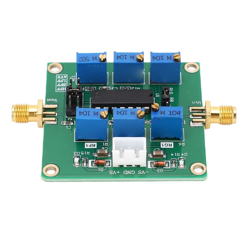 Active Filter Board UAF42 Adjustable Highpass Lowpass Bandpass Filter Module