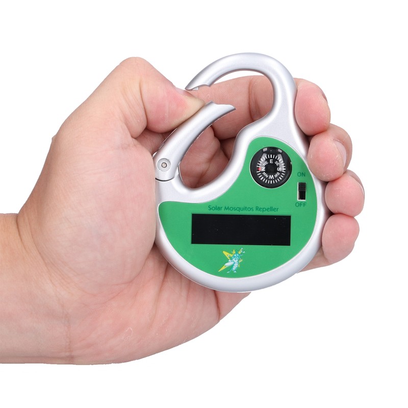 Solar Powered Mosquito Insect Repellent with Compass Outdoor Sports Camping