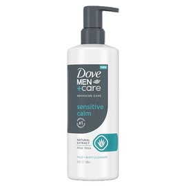 Dove Men+Care, Face + Body Cleanser, Sensitive Calm, 16.9 fl oz (500 ml)