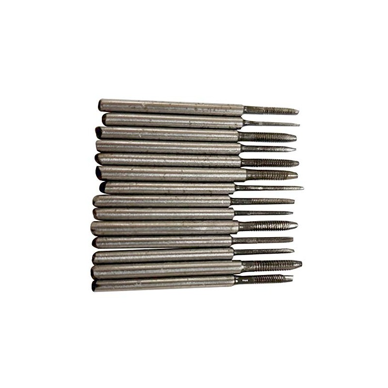 Mini Tap and Die Set 14 Taps & Screwplate &
