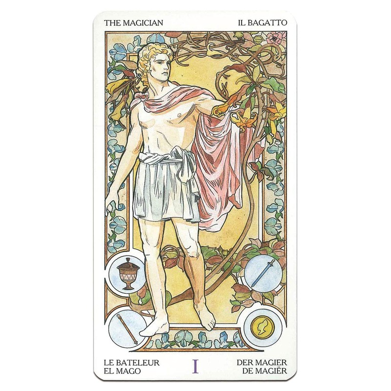 Tarot Art Nouveau with Japanese Pocket Manual