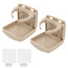 2pcs Foldable Car Cup Holder Vehicle Door Drink Holder with