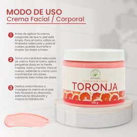 Productos Mart Mexico Crema De Toronja Facial & Corporal Productos Mart Mexico 400g