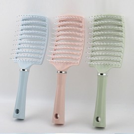 Hair Root Volume Dry Hair Comb Brush - Blue / 머리 뿌리 볼륨 드라이 헤어 빗 브러쉬 - 블루