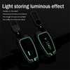 SANRILY Carbon Fiber Pattern 4 Button Smart Key Fob Cover