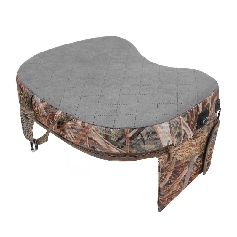 Portable Heating Cushion 3 Gears Soft Camouflage Outdoor Heated Seat