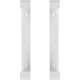 2 x 220 x 90 mm flat duct brackets for wall mounting - air conditioning, ventilation, heating, cooling