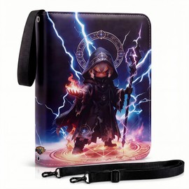 BRXVLT Trading Card Binder 9 Pocket with Shoulder Strap, 900 Pockets