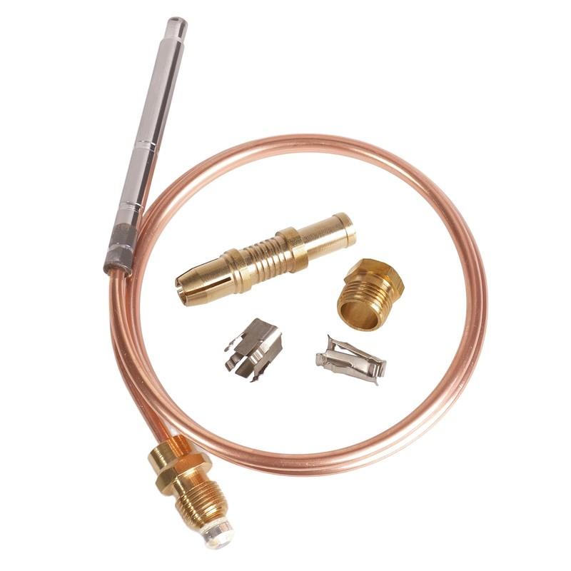 Thermocoupler for Robertshaw Thermostat Control Pilot Burner Assembly Replacement 1980-036