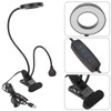 2 in 1 Gooseneck Curing Lamp USB Interface Adjustable Bendable